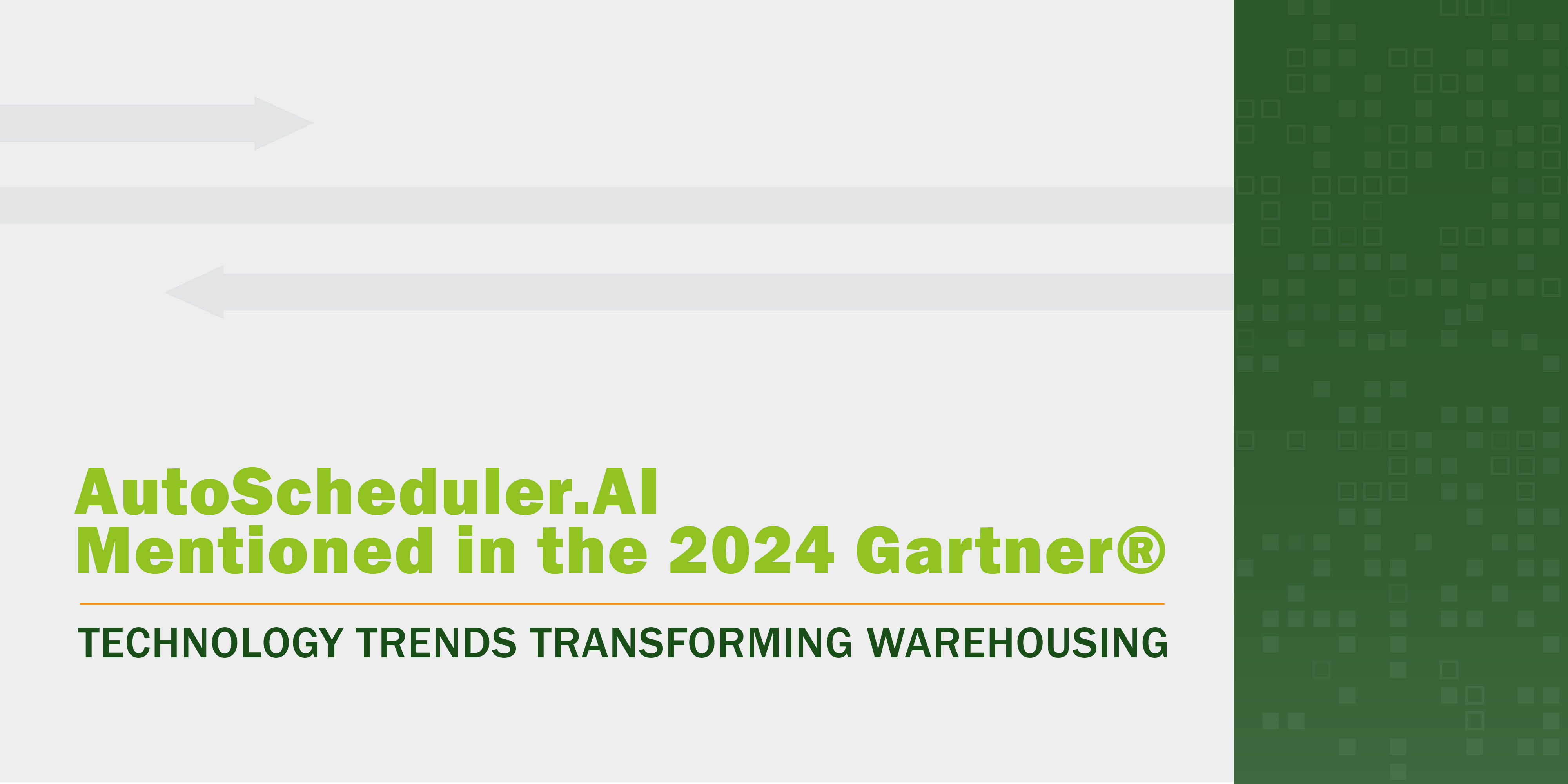 Autoscheduler Ai Mentioned In The 2024 Gartner® Technology Trends